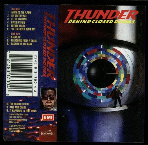 Thunder — Behind Closed Doors (кассета)