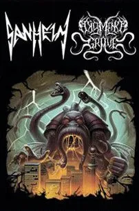 Sanheim + Dig Me No Grave — Live Split (кассета)