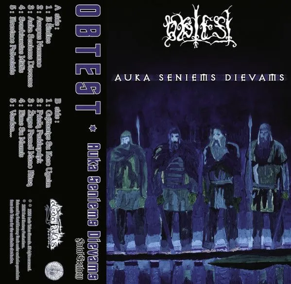 Obtest — Auka Seniems Dievams (кассета)